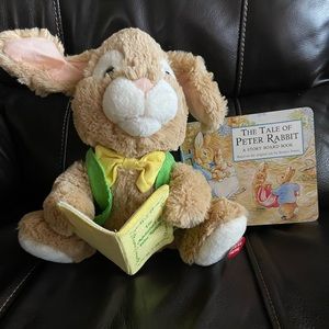 Cuddle Barn StoryTime Animated Talking Rabbit